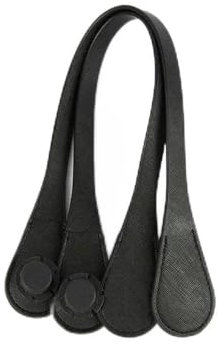QIUMING Lange Kurze Obag Schlanke Griffe aus PU-Leder für O-Bag-Schulterhandgriffe Zubehör