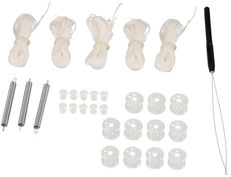 WEKADRIN Jalousie-nachspannset Für Wohnmobil-Fenster Kompatibles Reparaturset Für Nacht-plissees Ersatz Schnur-Reparatur Für Fensterrollo