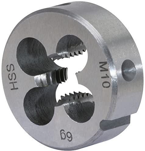 KS Tools 331.0637 - Filiera 331.0637-Filiera 25 x 9 mm-M8 x 1.25, scatola 331.0632, in acciaio