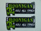 cut-it folientechnik & design MG311 / 2X Aufkleber je 10x5cm Hoonigan Drift Burnout Skull Tuning Racing V8 Offroad Vintage Reifen Killer