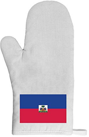 Mygoodprice Guanto da cucina Manique Bandiera HAITI