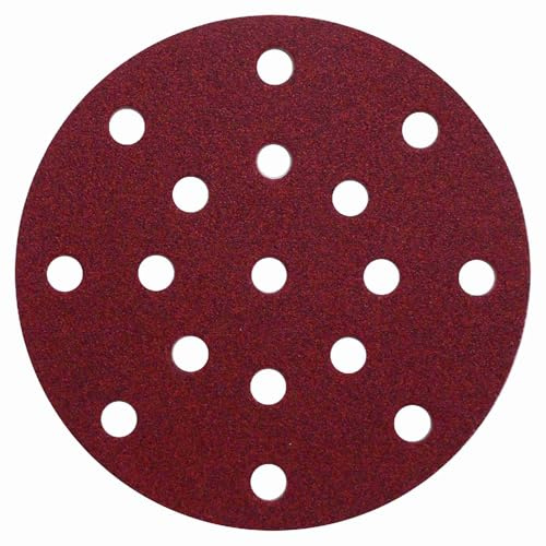 Klingspor PL 28 CK Schleifscheibe | Ø 150 mm | 17 Loch / 8+8+1-Lochung (GLS 51) | 50 Stück | Körnung: P40