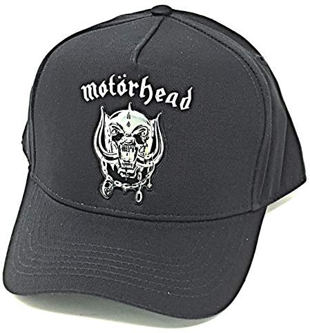 Motorhead Casquette Baseball Sonic Silver Warpig Noir