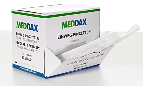 MEDDAX Einmal-Pinzetten steril 50 Stück