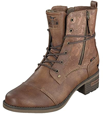 MUSTANG Damen Stiefel Schnür-Stiefelette