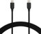 Amazon Basics Câble de chargement rapide USB-C vers USB-C 2.0, vitesse de 480 Mbit/s, certifié USB-IF, pour Apple iPhone 16/15, iPad, Samsung Galaxy, tablettes, ordinateurs portables, 3 m, noir