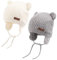 DRESHOW Unisex Baby Mütze Süßer Bär Kleinkind Earflap Beanie Warm für Herbst Wintermütze