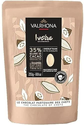 Fèves Ivoire Chocolat Blanc Pâtissier 35% - 250g