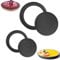 sylbx 2 Pièces Moule à Tarte Dentelé Moule Tarte Quiche Ronde Moule à Tarte Avec Base Amovible,RevêTement AntiadhéSif, Passe au Lave-Vaisselle (14cm, 20cm)