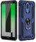 BestST Custodia compatibile con Huawei Mate 10 Lite, resistente agli urti e agli urti, con anello di supporto, colore blu