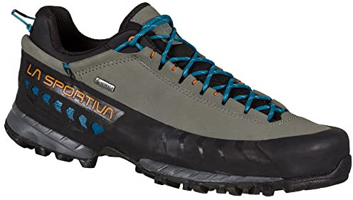 LA SPORTIVA M Tx5 Low GTX Grau - Gore-Tex Leichter schützender Herren Trekkingschuh, Größe EU 41 - Farbe Clay - Maple