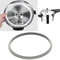 SPORTARC Joint d'étanchéité en silicone pour autocuiseur Ring - Joint de rechange en silicone transparent pour autocuiseur - 26 cm