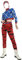 Helltaker Anime Bizarre Adventure Guīdo Mista Cosplay Kostüm für Halloween Cosplay Party