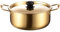 Housoutil Instant Noodle Pot Ramen Pot with Lid Big Cooking Pot with Lid Korean Ramen Aluminum Saucepan Korean Noodle Bowl Casserole Cookware Large Cooking Pot with Lid Kitchen Cookware Wok