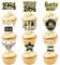 45 Stück Tortendeko 40 Geburtstag Männer Frauen, 40 Geburtstag Cupcake Topper, Hello 40 Tortendeko, 1984 Cupcake Toppers, 40th Kuchen Topper, 1984 Geburtstag Tischdeko für Frau Mann