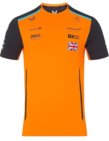 McLaren Set Up T-Shirt Lando Norris 2024, Autumn Glory / Phantom, 3XL