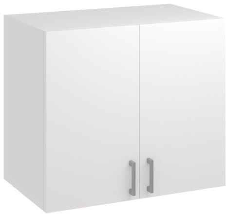 roe furniture Hängeschrank 80 cm - Küchenschrank - Küchenmöbel - Küchenunterschrank - Schrank Küche - Küchenschränke Einzeln Mattweiß