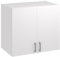roe furniture Hängeschrank 80 cm - Küchenschrank - Küchenmöbel - Küchenunterschrank - Schrank Küche - Küchenschränke Einzeln Mattweiß