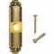 Sileduove 5.1 Inch Metal Doorbell Push Button, Antique Brass, DC12-24V Doorbell Push Button LED Light Doorbell Wired