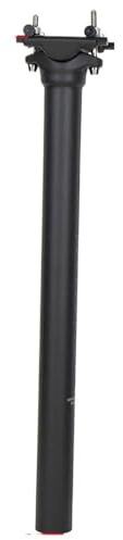 GFDSGRE SattelstüTze Carbon Sattelstütze 25.4/27.2/30.9/31,6 MTB/Rennrad Sattelstütze Ultraleicht 130g Fahrrad SattelstüTze(27.2x350mm)