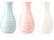 3 Piece Vases, Creative Simple Vases, Ceramic Look Vases, Tabletop Ornaments, Flower Arrangement Containers For Home Office Decoration