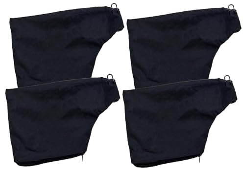 4PCS Dust Bag for Sawdust, Saw Dust Bag, for Easy Disposal of Dust Inside, Suitable for 255 Model, Bag for Aluminum Sawing Machine (Black)
