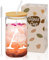 Caossuixin A-Z 26 Initial Glass Cup, 16 oz Glass Cups w/Lids Straws, Gifts for Women, Iced Coffee Tumbler, Personalised Custom Cute Christmas or Birthday Gifts for Mom, Teachers, Friends, Initial A