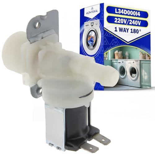 Electrovalvula Lavadora 220V/240V 1 Vías con Código Original L34D000I4 para Fagor - Garantía de 10 Años - MONTERAL