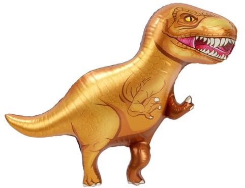 OH YEAH T-Rex Folienballon 105 x 61 cm Dinosaurier Geburtstag Folienballon Dino Party Deko Helium geeignet