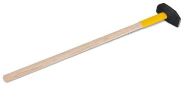 blizz-z Vorschlaghammer profi mit Mixstiel (Holz/PP) in Profiqualität 5 kg | Hammer, Rammhammer, Abbruchhammer, Renovierungsarbeiten (Mixstiel (Holz + Polypropylen))