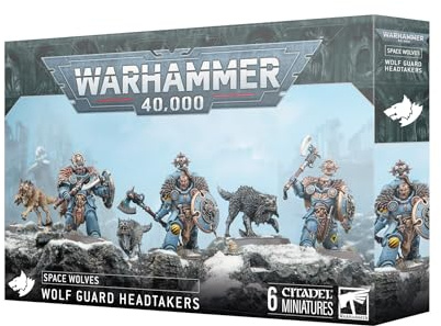 Games Workshop - Warhammer 40.000 - Space Wolves: Wolf Guard Headtakers