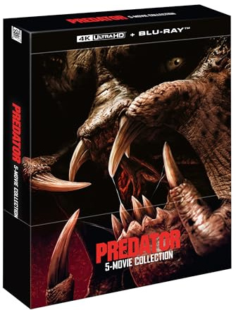 Blu-Ray 4K Uhd Predator - 5 Movie Collection (5 4K Ultra Hd + 5 Blu-Ray Hd)