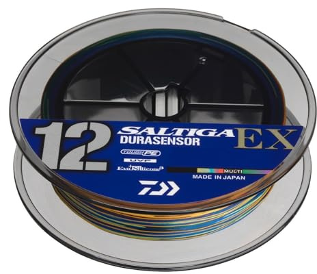 Daiwa Saltiga 400m Durasensor 12 Braid EX+ Si3 Geflochtene Schnur (0,18mm / 16kg)