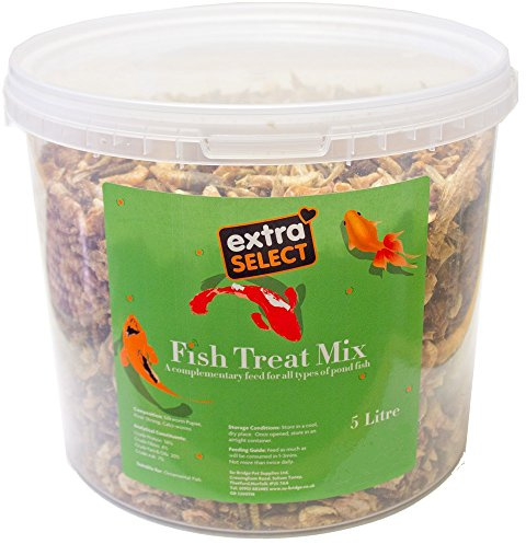 Extra Select Koi Mix Fish Feed & Treat Tub - 5 Litre