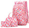 Geometric-Print Backpack and Lunch-Bag Set for Girls Middle-School Elementary Bookbags
