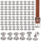 100 Stücke Binding Schrauben,Edelstahl Chicago Schrauben Set,Schraubnieten Gürtel Binding,Für Diy Buch Foto Leder Dekoration Buchbinderei Werkzeuge