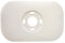 MODERN WAVE - Google Nest Thermostat Wall Plate Imperfections Cover 1-Pack (Rectangular, White)