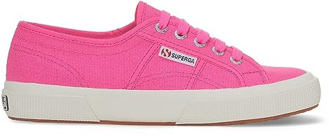 Superga - Womens 2750 Cotu Canvas Sneakers, Colore Neon Pink/Favorio, Taglia: 5.5 M US Uomo/7 M US Donna, Rosa, 7 Women/5.5 Men
