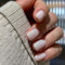 24pcs Short False Nails Round Press on Nails White Glitter Fake Nails Glue on Nails Aurora Removable Stick on Nails Fake Nails Women Girls Nail Art Accessories