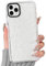 NITITOP Compatible for iPhone 11 Pro Case Cute Flower Floral Clear for Women Girl Ultra Slim Crystal Shockproof Soft TPU Anti-Yellow Protective Phone Cover - White