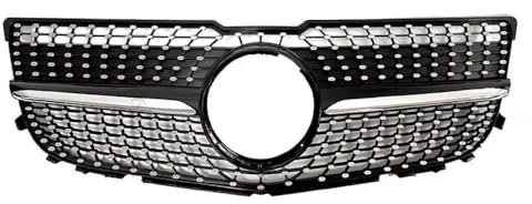Kühlergrill Front Grill Für merc&edes Für Be&nz GLK X204 2008-2012 2013-2015 Mittleren Mesh Facelift Front Hood Einlass Grille Racing Stoßstange(13-15 Black)