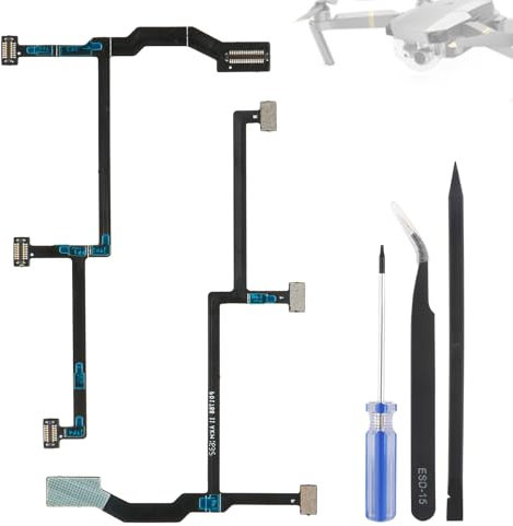 TGHongKy PCB Câble Ruban de cardan Flexible pour DJI Mavic Pro Gimbal Flexible Ruban Flex Câble pour Mavic Pro PCB Couche de Câble Plat Flexible à Cardan Remplacement pour DJI Mavic Pro