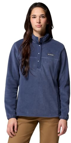 Columbia Damen Benton Springs 1/2 Snap Pull Over 2, Fleece Pull Over, Nocturnal, M