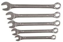 DURATOOL D02320 Combination Spanner Set, 5 Piece