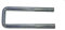 FP INOX Etrier U Befestigung Stahl 30 mm für Diabolo Central Fester/Schwingdeckel