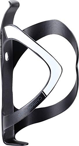 BBB FIBERCAGE Porte-Bouteille Mixte, Noir, Blanc, Taille Unique