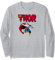 Marvel The Mighty Thor Hammer Ring Langarmshirt