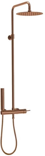 Essebagno Luisa colonne de douche mécanique cuivre brossé