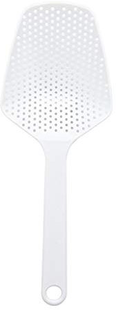 Skimmer Cocina Cola de Nylon Scoop Scoop Colador con Mango Largo Talletrador de Drenaje Resistente al Calor para albóndigas Fideos Fritones Fritones Pote Caliente (Size : Large)