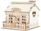 Tirelire Maison, Villa en Bois Maison Tirelire Tirelire Maison en Bois à Peindre Bricolage à la Main Pièces en Bois Artisanat